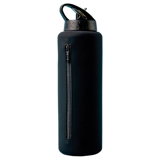 Zip and Sip Drink Bottles Black